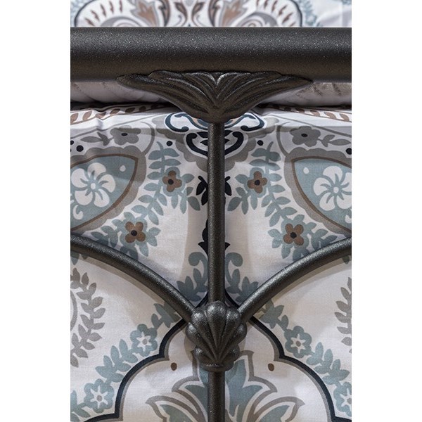 Hillsdale Jocelyn 2087HTWR Jocelyn Twin Size Metal Headboard with Frame